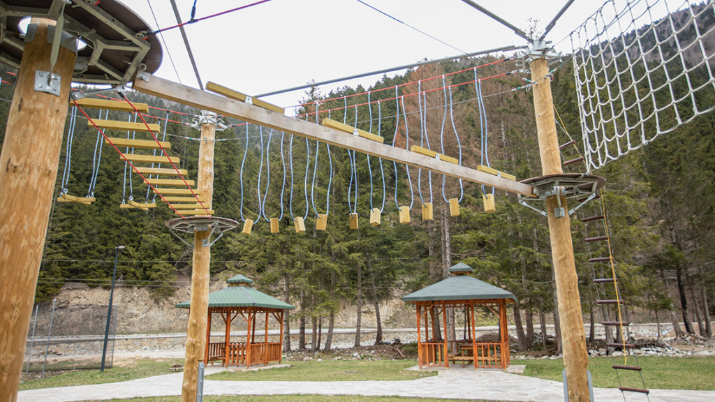 Uzungöl Macera Parkı-Ahşap İp Parkuru